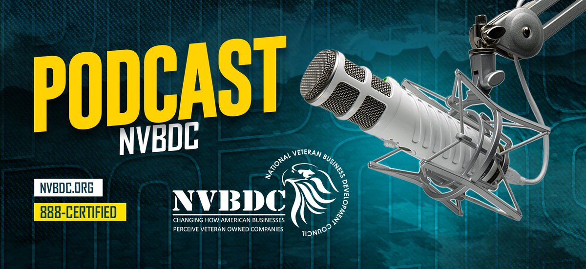 We invite you to listen to some of the most engaging and informative interview podcasts concerning Veteran Business Owners and Supplier Diversity Professionals.

bit.ly/3XkqUUH

#VeteranCertification #veteranbusiness #supplierdiversity #888Certified #vetshelpingvets