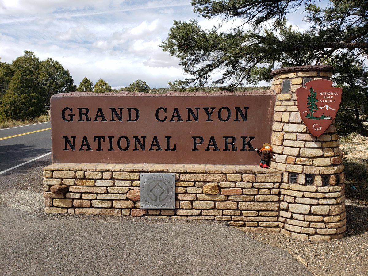Ranger Sarah has made it to Grand Canyon National Park. #adventuresofrangersarah #rangersarah #grandcanyonnationalpark #nationalpark #OutdoorAdventures #outdoors #Arizona #nationalparkgeek