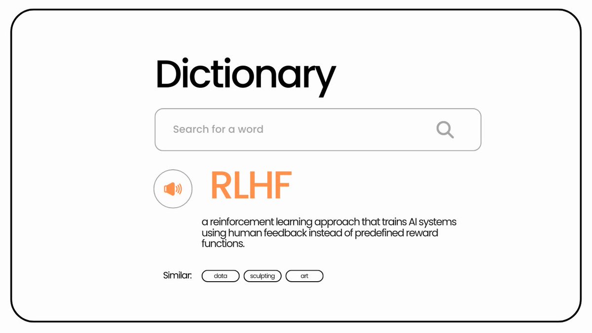 Why Human Feedback? 
Learning from Human Preferences

Reinforcement learning from human feedback (RLHF) 

The article provides a detailed overview of reinforcement learning from human feedback (RLHF), emphasizing its integration with human-computer interaction to refine AI…