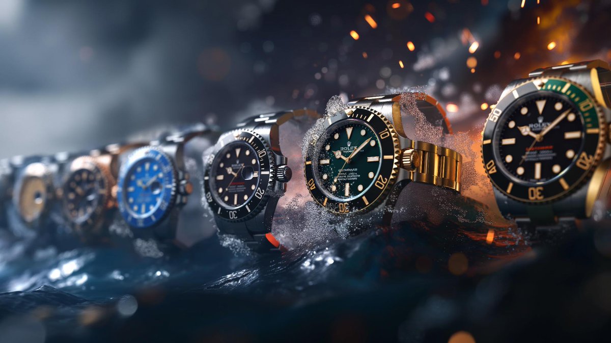 Dive Deep with the Rolex Submariner! 🌊🐠 #WaterResistant #RolexSubmariner Perfect for maritime professionals. Learn more: bit.ly/4a4NRAO