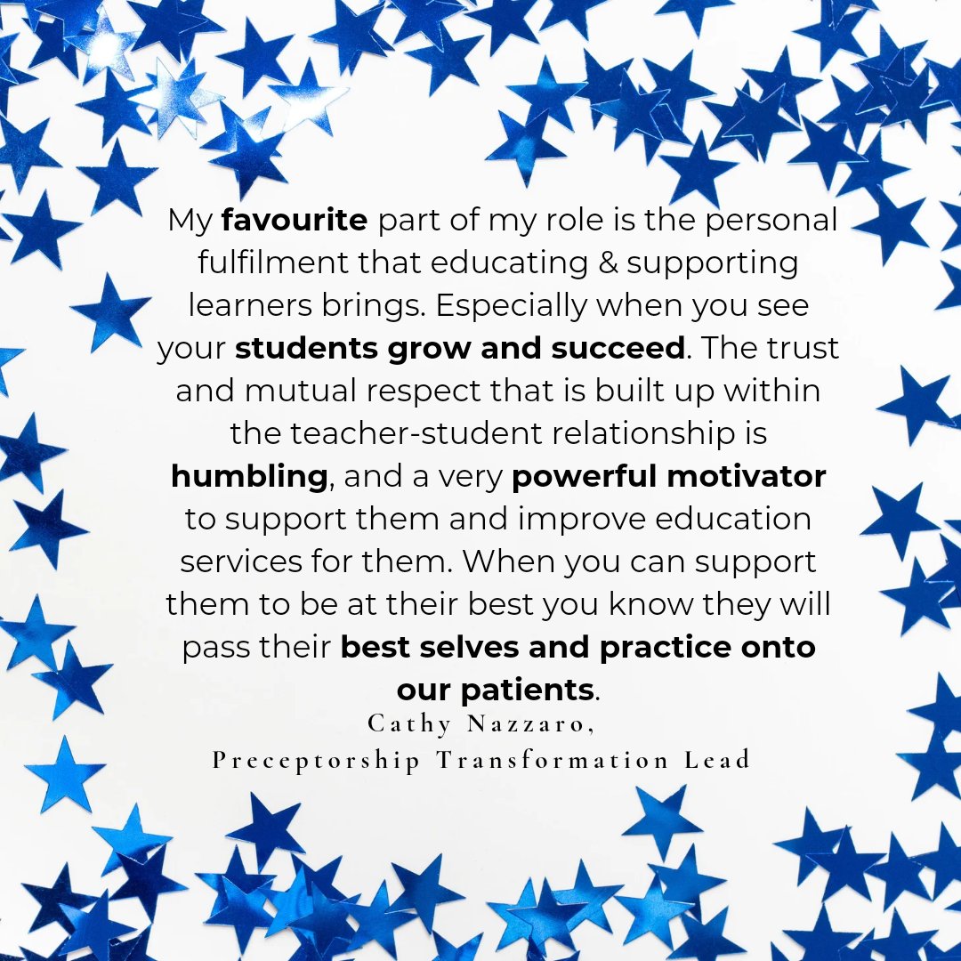 May 1st marks the start of our month long celebration of clinical nurse educators, in aid of international nurses day 💙 Firstly Cathy, @Preceptrship From @BucksHealthcare thank you for sharing your reflections! We think you're just great! #CNEnetwork #IND2024 #NursesDay