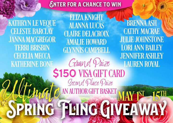 🌺🌸🌼Some of your favorite #Historical #Romance #authors (including me!) have banded together for an amazing Spring Fling g!veaway!
 (U.S. residents only! Sorry!).🌺🌸🌼

bit.ly/UltimateSpring…