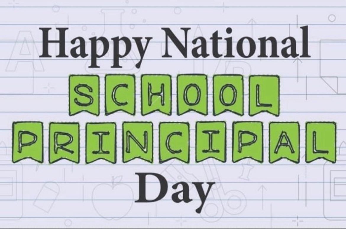 A very big and loud shoutout to all of my fellow principals! It’s a lonely seat we seat in and the job is often thankless. Just wanted you to know I see you and appreciate you. Much love and respect! #KeepGoing #NationalPrincipalsDay