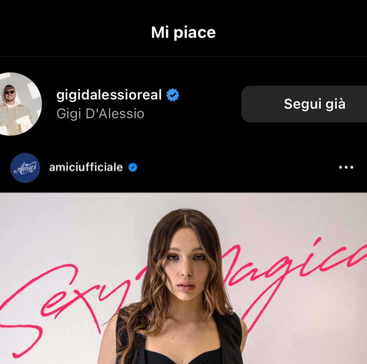 PWECHE GIGI D’ALESSIO HA MESSO LIKE A SARAH BOHSKSKSK