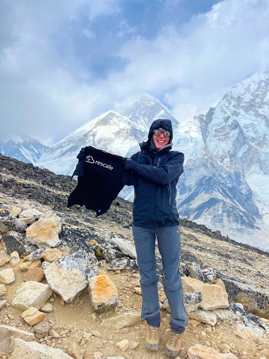 These days you can find Rescale everywhere -- even Mt. Everest! ⛰️ Shout out to Kiley Naas for bringing us along on her trip! #MtEverest #CloudHPC #RescalePlatform