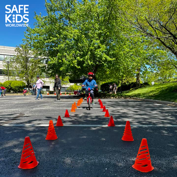 May is National Bike Safety Month. There are so many great reasons to ride your bike: It offers fun, freedom, and exercise, and it’s good for the environment! #SpringIntoSummerSafety #SafeKids