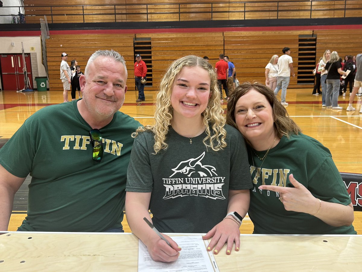 Congratulations to Catey Carney on committing to Tiffin University to play basketball!  Thank you for all your hard work here at East and we wish you the best in college!