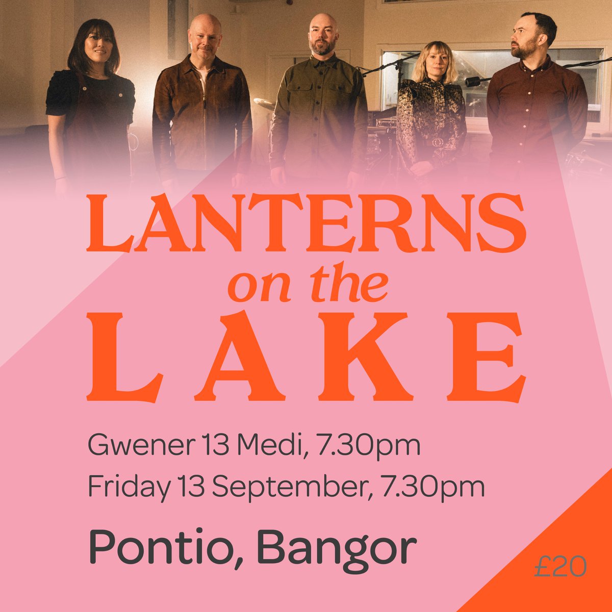 We're excited to be playing in Bangor, Wales at Pontio. Friday 13th of September. 🏴󠁧󠁢󠁷󠁬󠁳󠁿 pontio.co.uk/online/article…