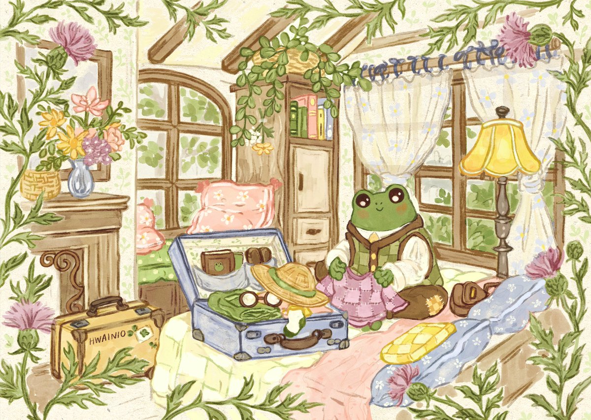 「Check in at the Thistledown Inn~ 」|🌿🍄 Hanna 🍄🌿 in Japan!のイラスト