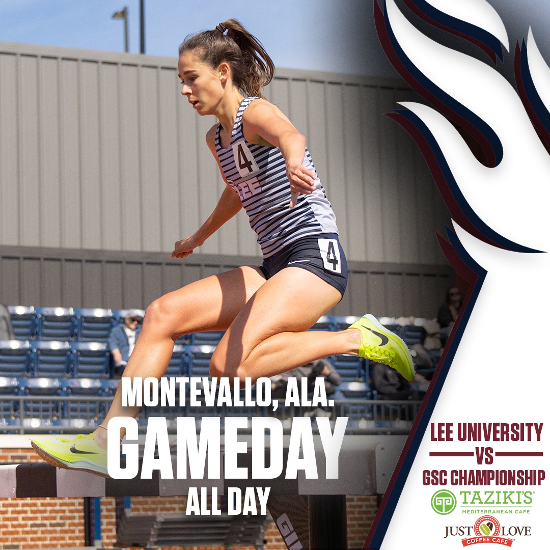 Ready to fight for a title!

🆚GSC
📍Montevallo, Ala.
🏟UM Track & Field Stadium
⏰All Day
📺flosports.link/48GDq6V
📊live.xpresstiming.com/meets/36288
Presented by Taziki’s and Just Love
#FiredUp🔥