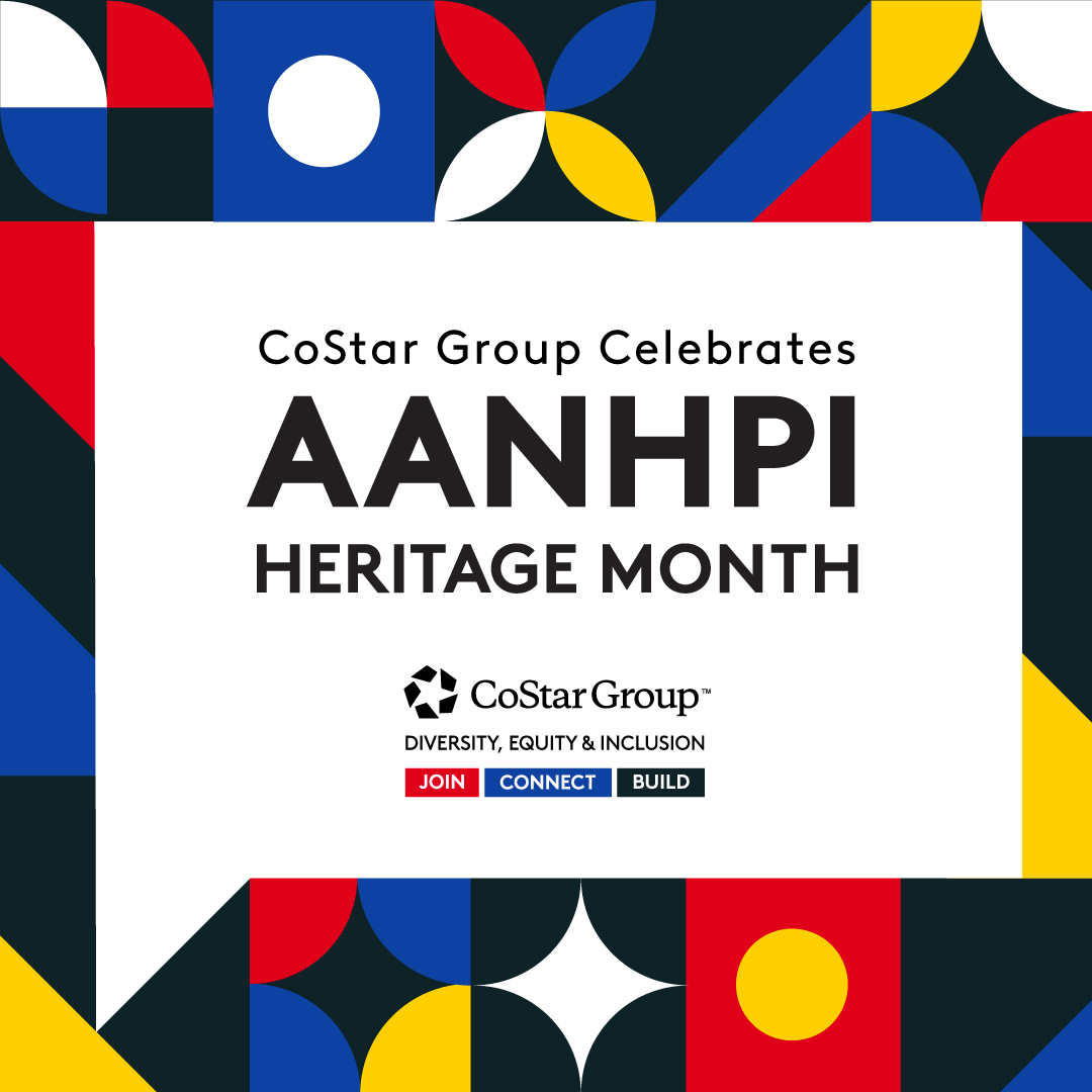 Happy #AANHPI Heritage Month! We're excited to celebrate by offering programming for our employees, and share the history and highlights of notable AANHPI figures with them throughout the month.​ #LifeAtCoStar
