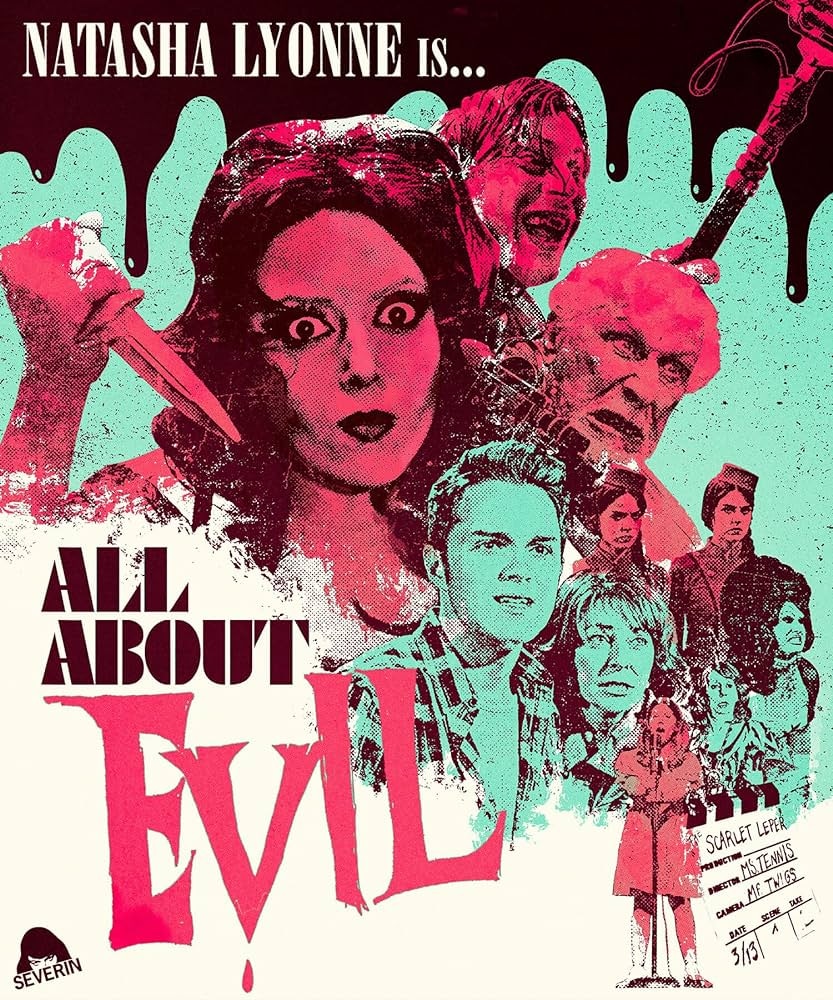 This movie was made for film lovers, about film lovers! @PeachesChrist directs this movie about the importance of indie cinemas - with lotsa gore! The cast includes Natasha Lyonne, Mink Stole & Cassandra Peterson! What are YOUR thoughts on All About Evil? buzzsprout.com/104713/1496729…