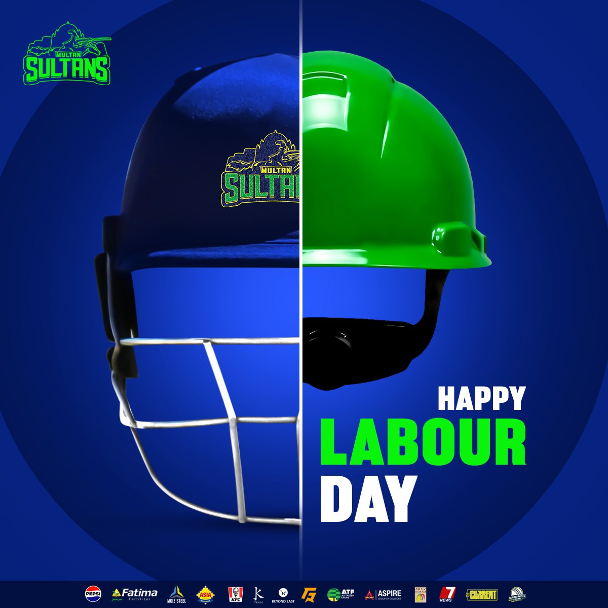 Honouring the people who make it happen every day with their hard work, dedication and resilience. Happy Labour Day! 🙌 #SultanSupremacy | #LabourDay