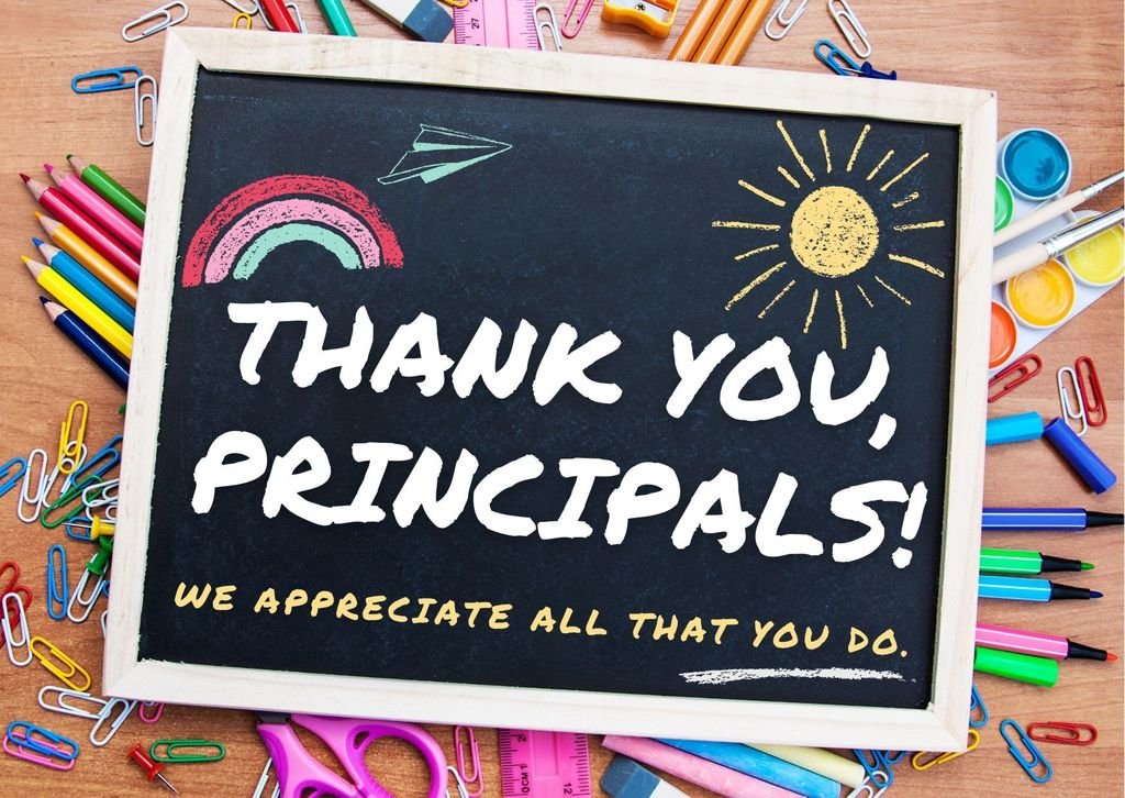 We thank all our principals for their hard work today - on National Principals Day - and every day! We appreciate YOU! #202proud #NationalPrincipalsDay