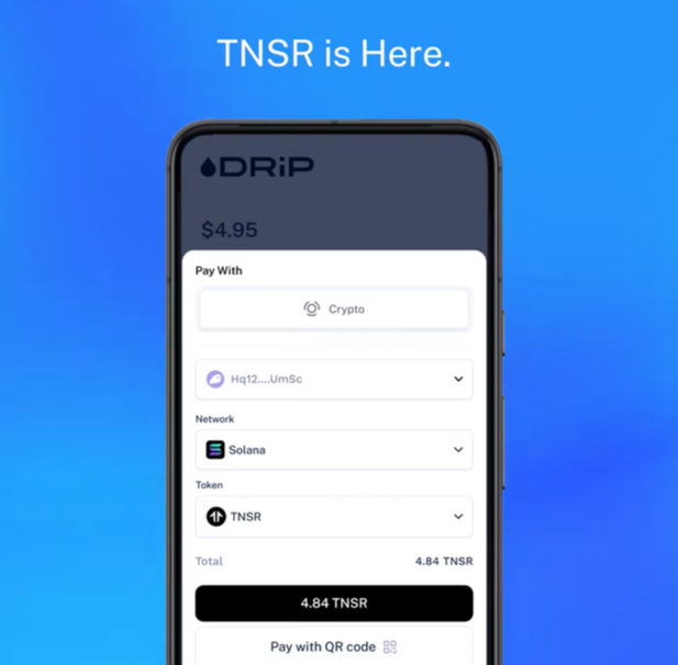 🚨 NEW: @sphere_labs integrates $TNSR (@tensor_hq) as a payment option across @solana, including various applications like Squads Protocol, DRIP and Helius Labs.