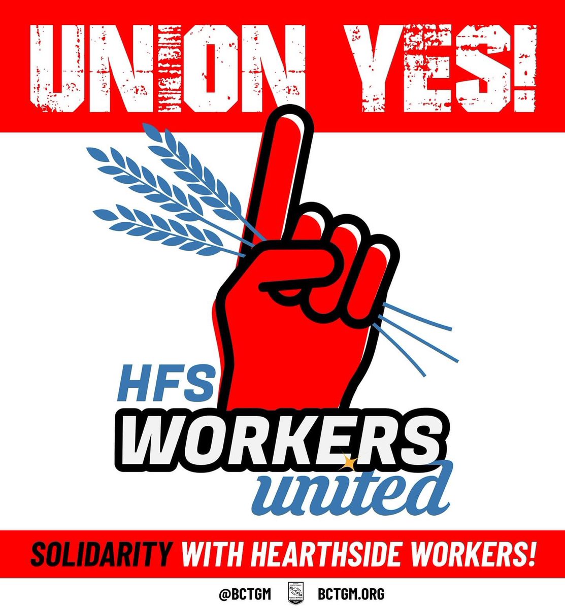 REMINDER: On May 7 and 8, workers employed at the Hearthside Food Solutions bakery in London, Ky. will vote in a Union election to be represented by the BCTGM. RT to show your support & leave a solidarity message in the comments!