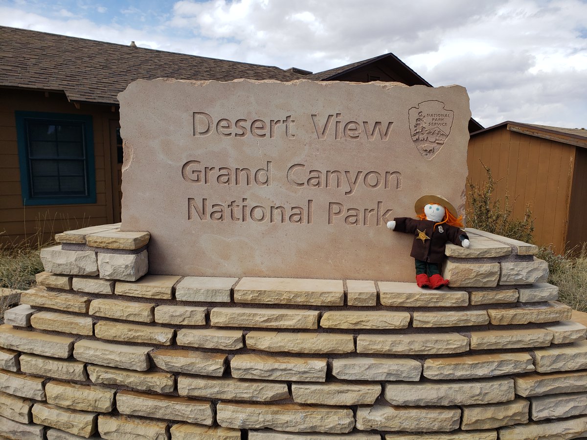 Ranger Sarah is at the Desert View area of Grand Canyon National Park. #adventuresofrangersarah #rangersarah #grandcanyonnationalpark #nationalpark #OutdoorAdventures #outdoors #Arizona #nationalparkgeek