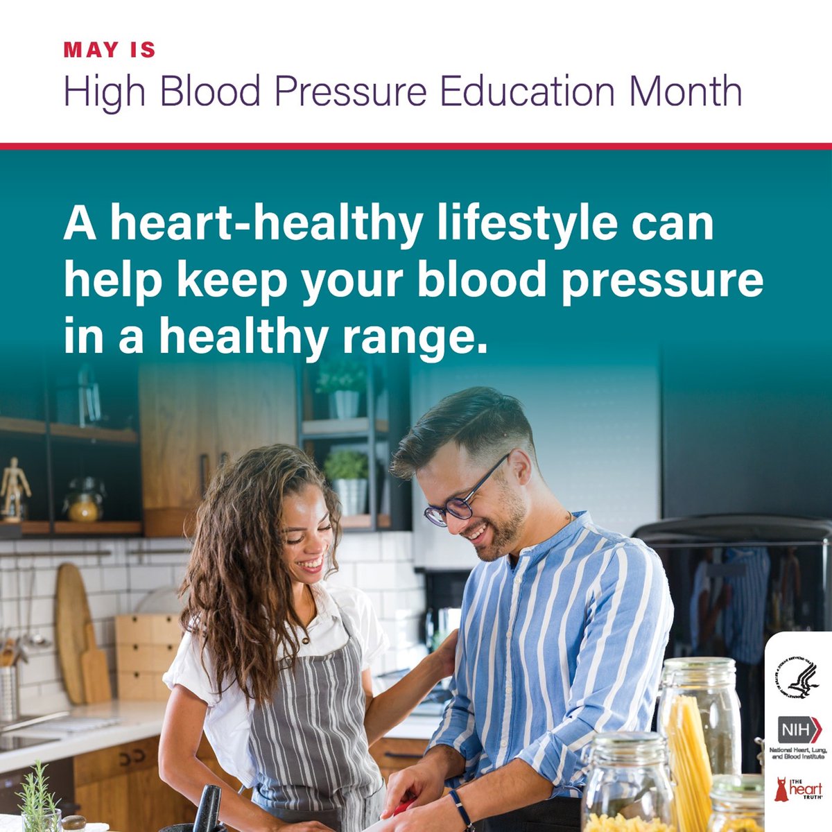 May is #HighBloodPressureMonth! Choosing and preparing foods that are lower in salt and sodium may help prevent or lower high blood pressure. By joining WISEWOMAN, you may be eligible to meet with a FREE dietitian who can help you understand labels! bit.ly/WISEWOMAN