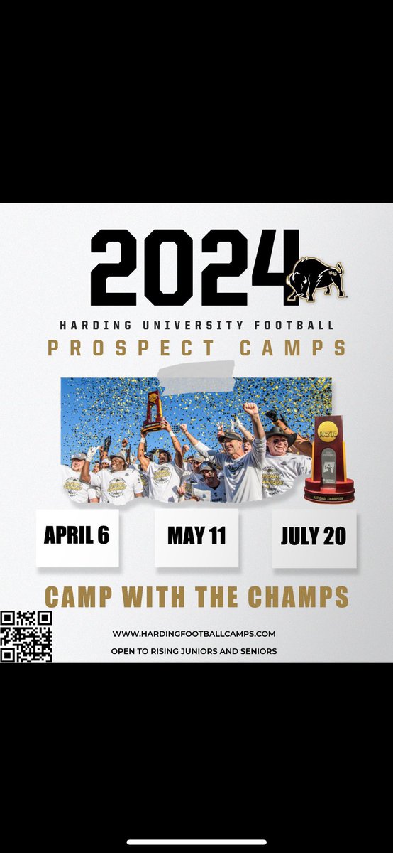 Thank you @Coach_Blank for the camp invite