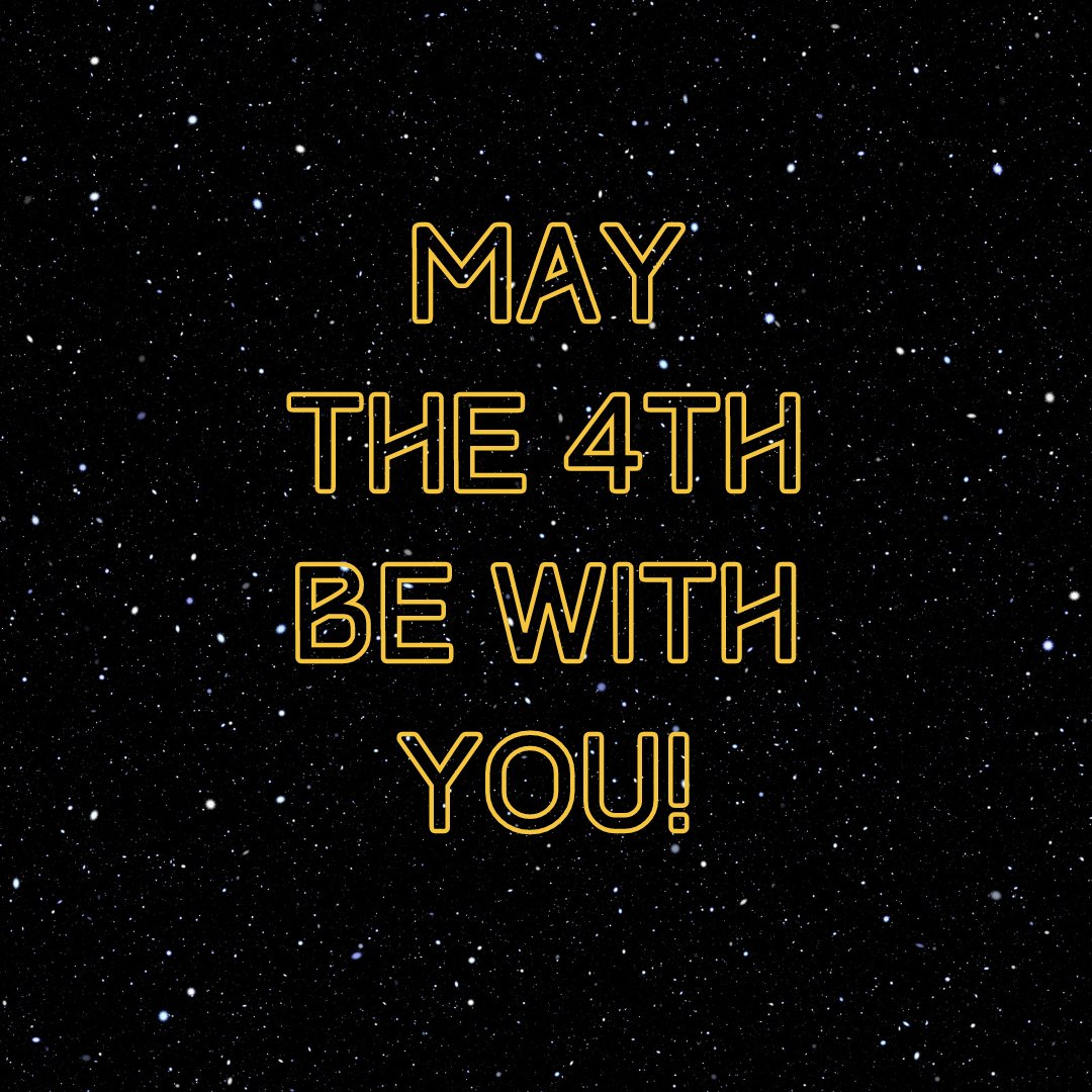 May the 4th be with you! Celebrating all things galactic today. Drop your favorite Star Wars quote below and let's see whose force is strongest! 🚀✨ #maythe4thbewithyou #maythe4th #starwarsday #salemmediagroup