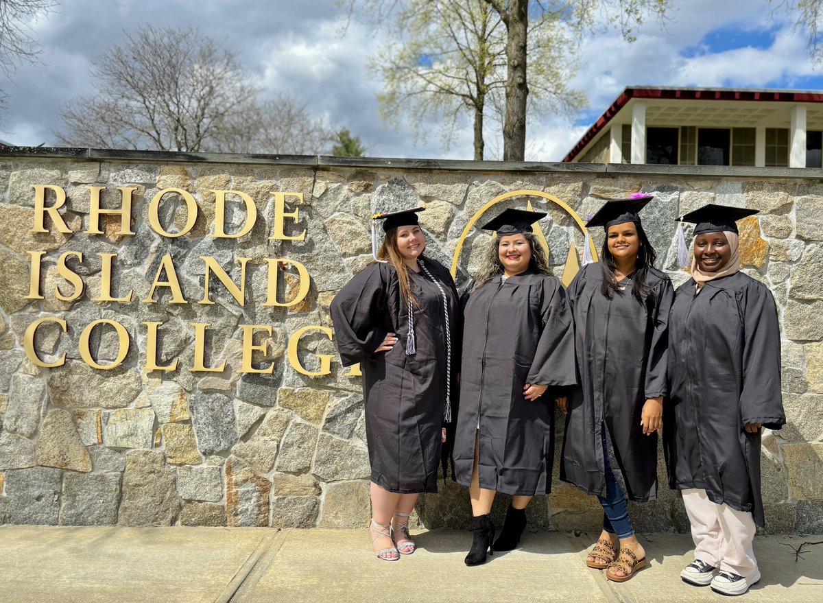 Several of our @RIC_BehavHealth 2024 graduating students during the Cap & Gown Ceremony last week. They are ready for next steps in their careers! #BHSproud @RICNews