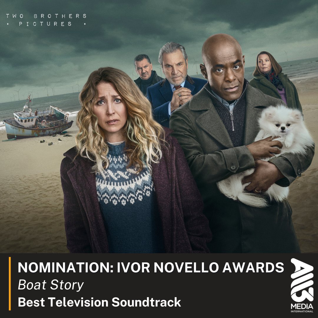 Congrats to @twobrospictures on their Ivor Novello Award nomination for Best Television Soundtrack on Boat Story! 🤩 👏