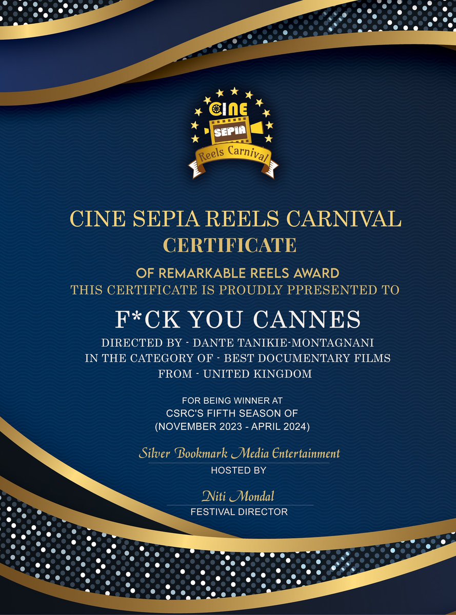 And then we won. #fuckyouCannes best documentary.
#charlieHarper
#charlieSheen
#ukSUBS
#susanDynner
#platoon
#willemDafoe
#tomBerringer
#oliverStone