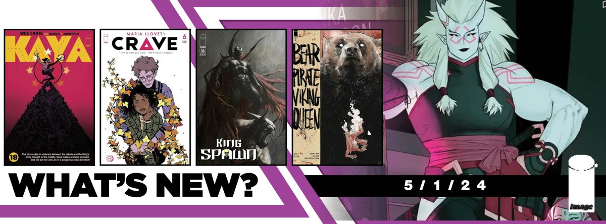 It's Wednesday and you know what that means...

...its #newcomicbookday!

So many good Image Comics coming out, here's a thread of them!

What are you picking up?