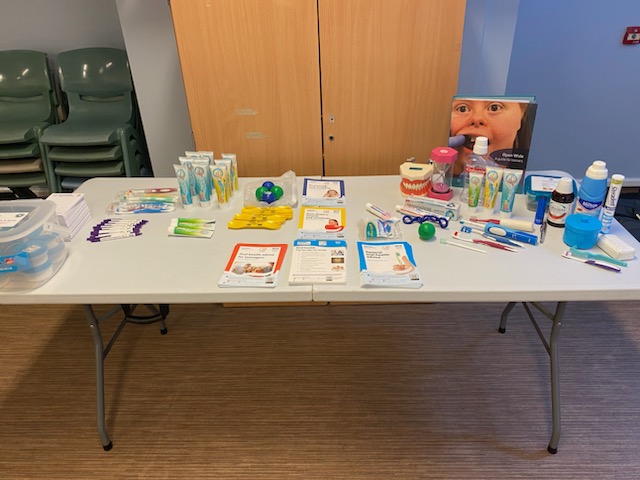 Fiona & Davina delivered Open Wide training to staff at Daldorch House School in Catrine. 

Thanks to all of the staff who attended over the past two weeks 😀
@Autism 

 #ayrshireandarran #ayrshire #dental #oralhealth #oralhealthimprovement