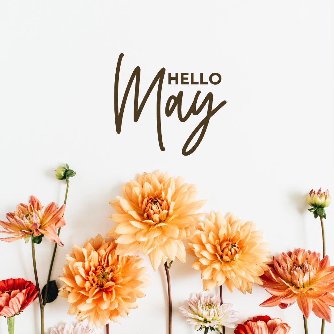 Welcome May!! ☀️🌻☀️ 💕 Kentucky Derby 🐎 💕 Cinco de Mayo 🍹 💕 Mother’s Day 🌸 💕 My Birthday 🥳 Happy Working Women Wednesday 🌸 #May1