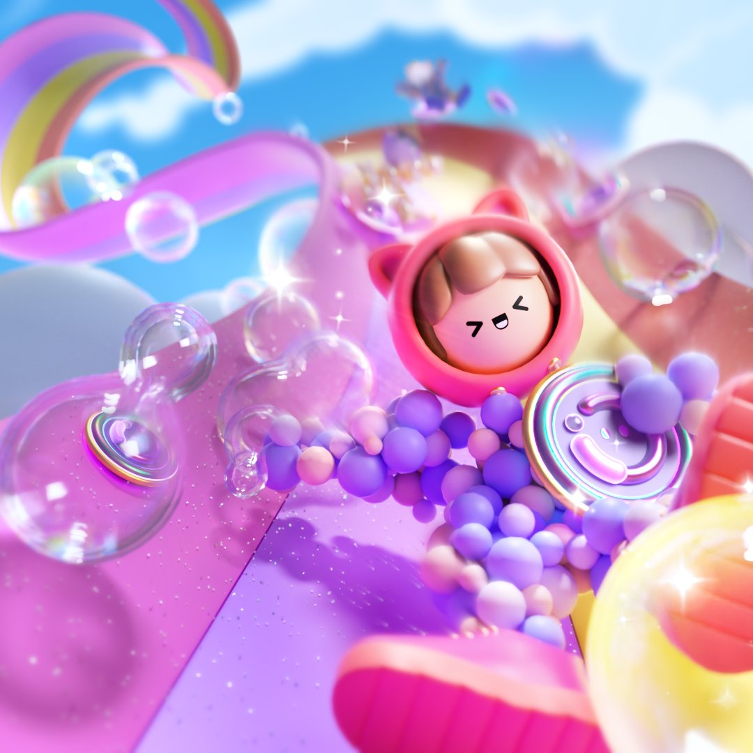 The market may be down a little. But not our mood! Have lots of fun while connecting bubbles! 🫧🤩