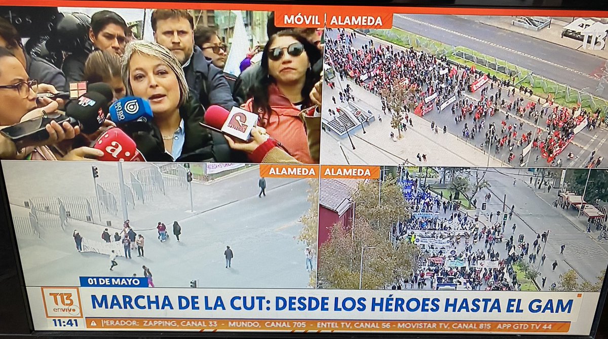 Aquí tenemos la marcha de los empobrecedores y mata pymes.