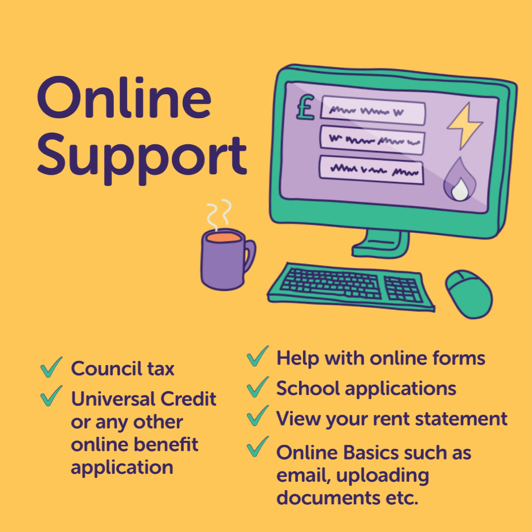 FREE ONLINE DIGITAL DROP-IN SESSIONS Taking place every week across Blackley, Moston, Cheetham Hill, Harpurhey and Newton Heath. Improve your computer skills, learn how to email, manage benefits online, look for work and be safe online! Timetables: orlo.uk/ZUQmn