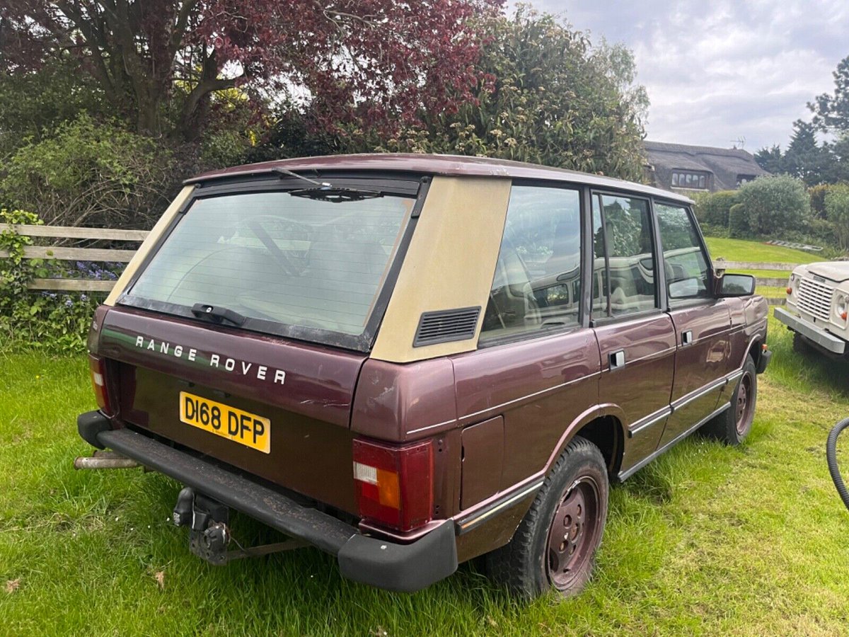 Ad:  1987 Range Rover 3.5 V8 Automatic “Wood and Pickett” Edition - 'been off the road since circa 1999'
On eBay here -->> bit.ly/4djbpox

 #RangeRoverClassic #WoodAndPickett #ClassicCarForSale #LandRoverLove #CarRestoration #RetroRides
