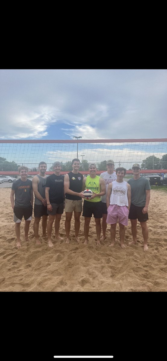 Congratulations to XOP for being the Men's Sand Volleyball Champions! #campusrec #campuslife #pittstaterec #OAGAAG #PSU #champions #intramurals