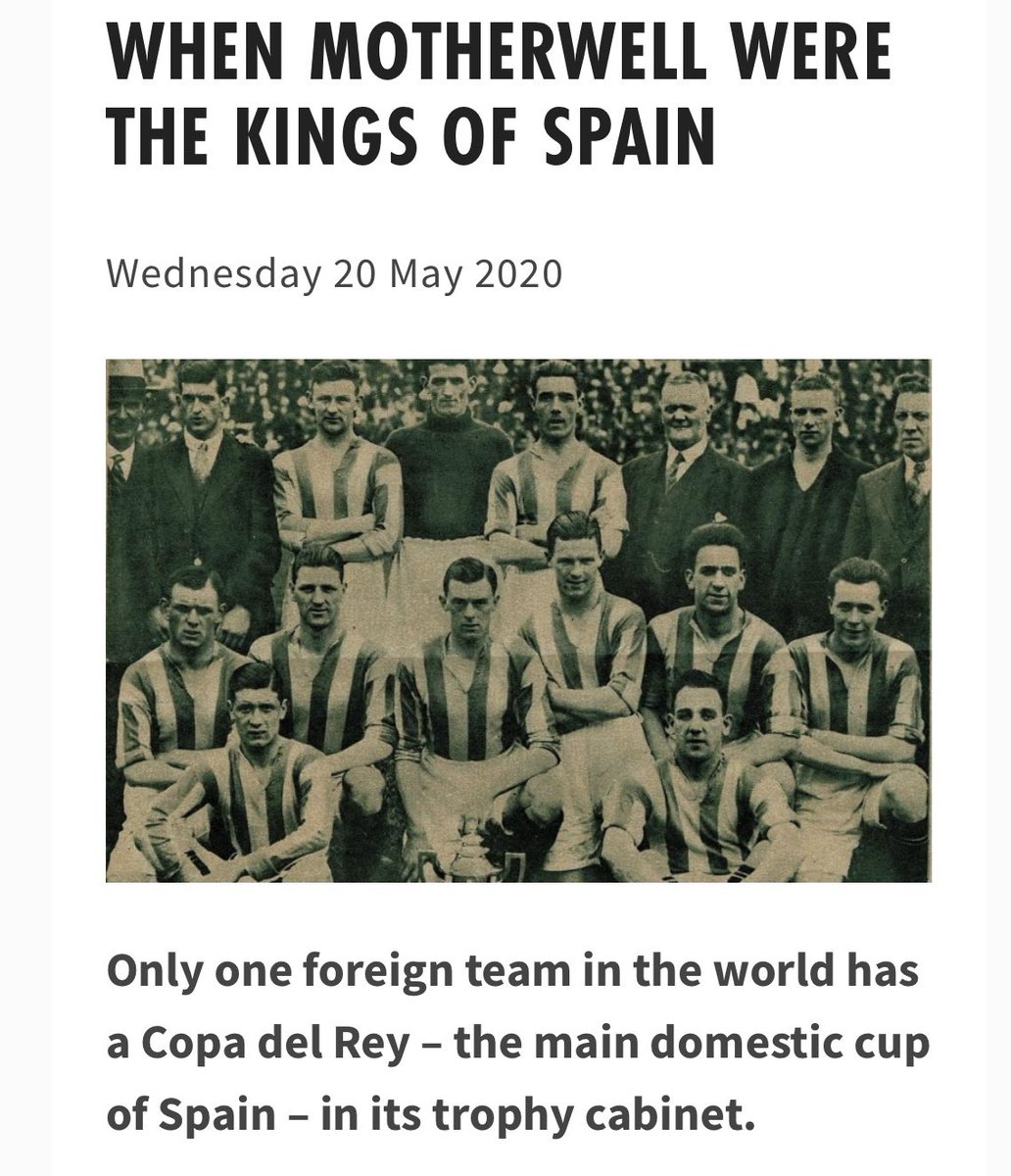 What is the strangest football fact that you can’t believe is true?

I’ll start 

Motherwell have won the Copa Del Rey
