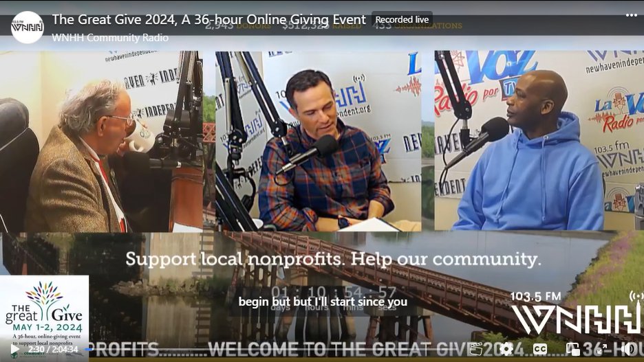 Listen to our Executive Director, @shwerlin, with U-ACT's Roosevelt Wakins on @wnhhlp this morning, talking about #TheGreatGive: fb.watch/rO76uAm492/.
Help us reach our goal today by going to deskct.org/greatgive right now!