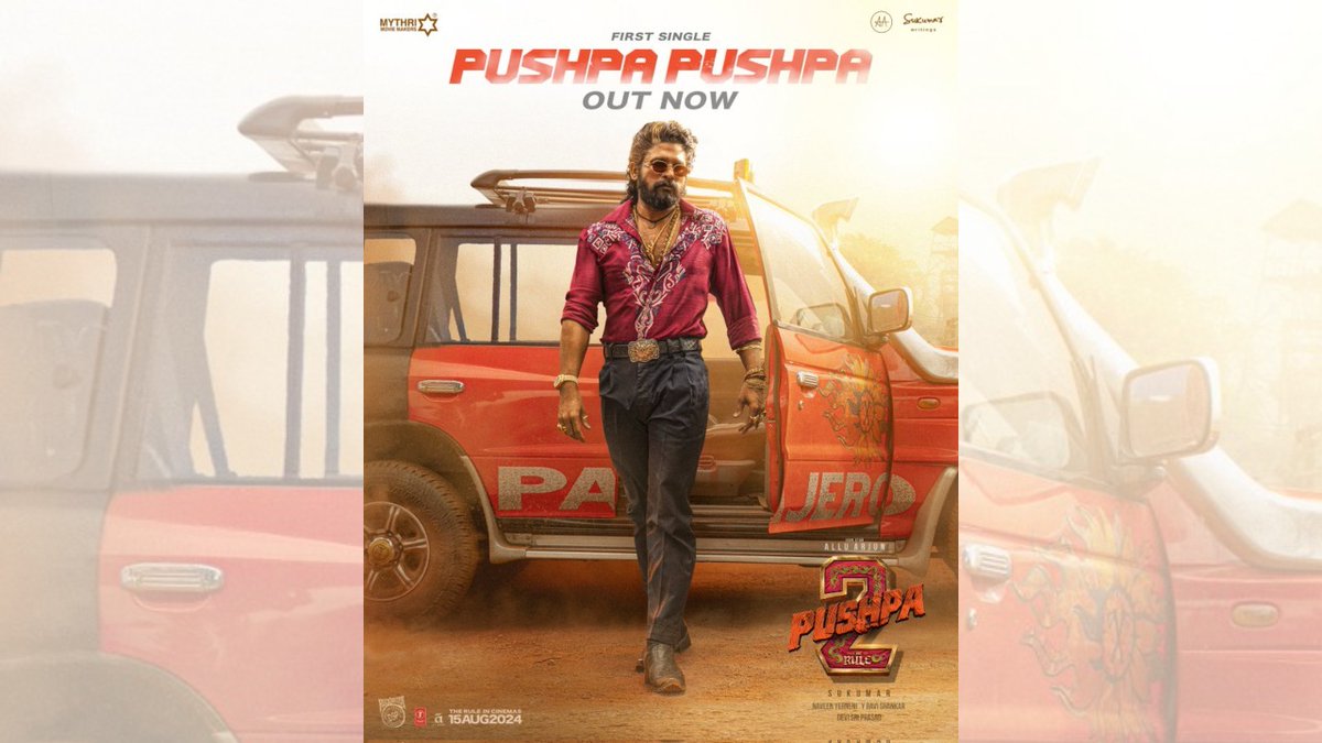 ‘Pushpa Pushpa’! The first single from ‘Pushpa 2: The Rule’ celebrates the uncommon journey of a common man. Released on International Labour Day and all set to rule the music charts! - iwmbuzz.com/movies/release… #entertainment #movies #television #celebrity