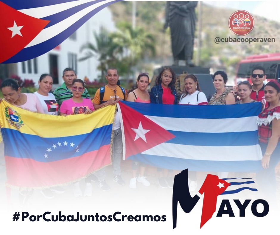Cada colaborador desde su puesto de trabajo da lo mejor de sí para salvaguardar la salud del pueblo venezolano. 
#PorCubaJuntosCreamos ⚡️⚡️
#CubaPorLaVida 
<a href="/cubacooperaven/">Brigada Médica Cubana en Venezuela</a> 
<a href="/MINSAPCuba/">Ministerio de Salud Pública de Cuba</a> 
<a href="/japortalmiranda/">José Angel Portal Miranda</a> ⚡️⚡️