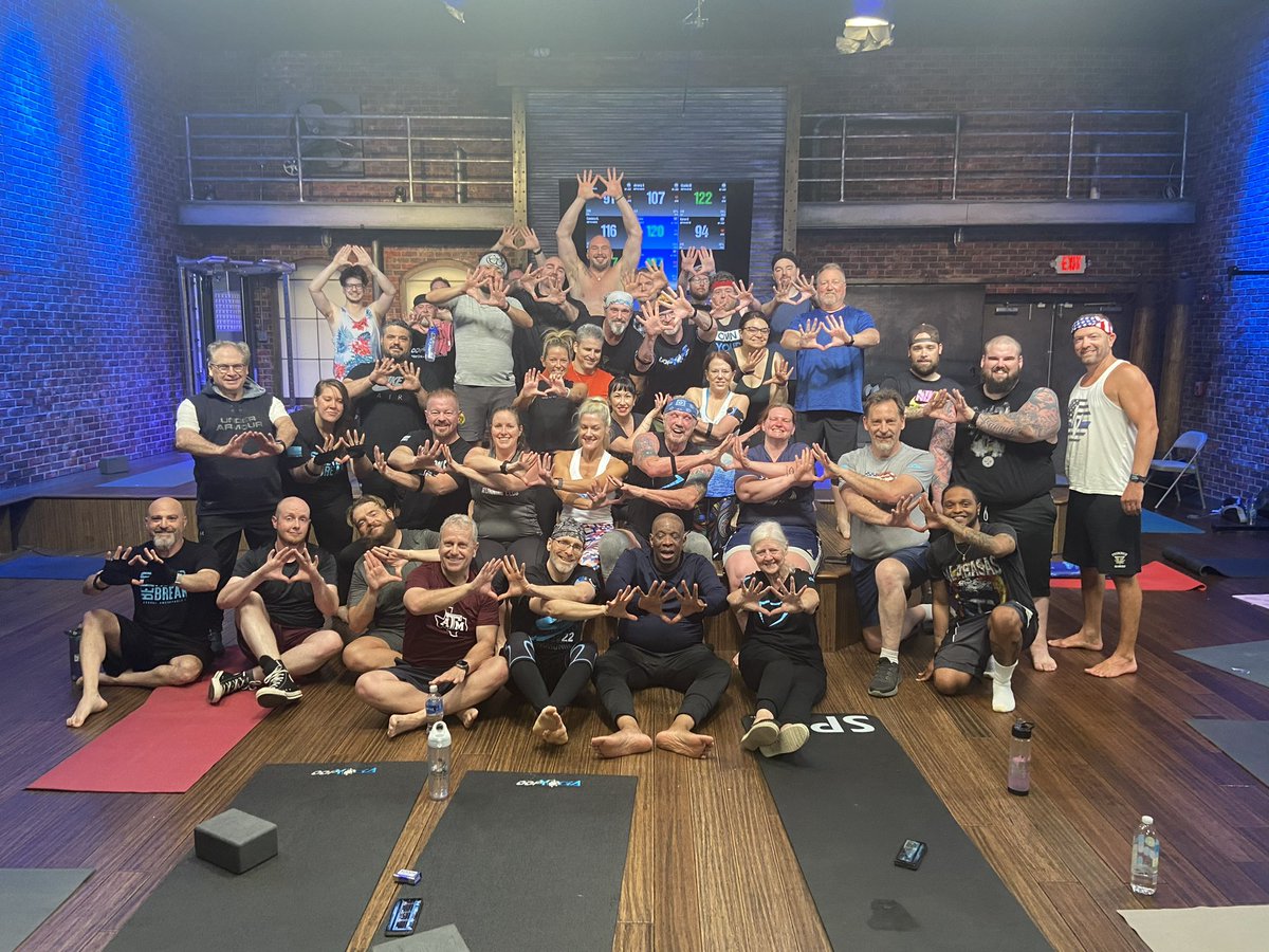 Last night @RealDDP rocked the @ddpypc in back to back classes with the one and only Yoga-Doc 🎸💎💥 the next workout at the PC is set! Looking forward to seeing you May 28th for DDP and Marcel Dore! Get your tickets @ bit.ly/3UGmtVq