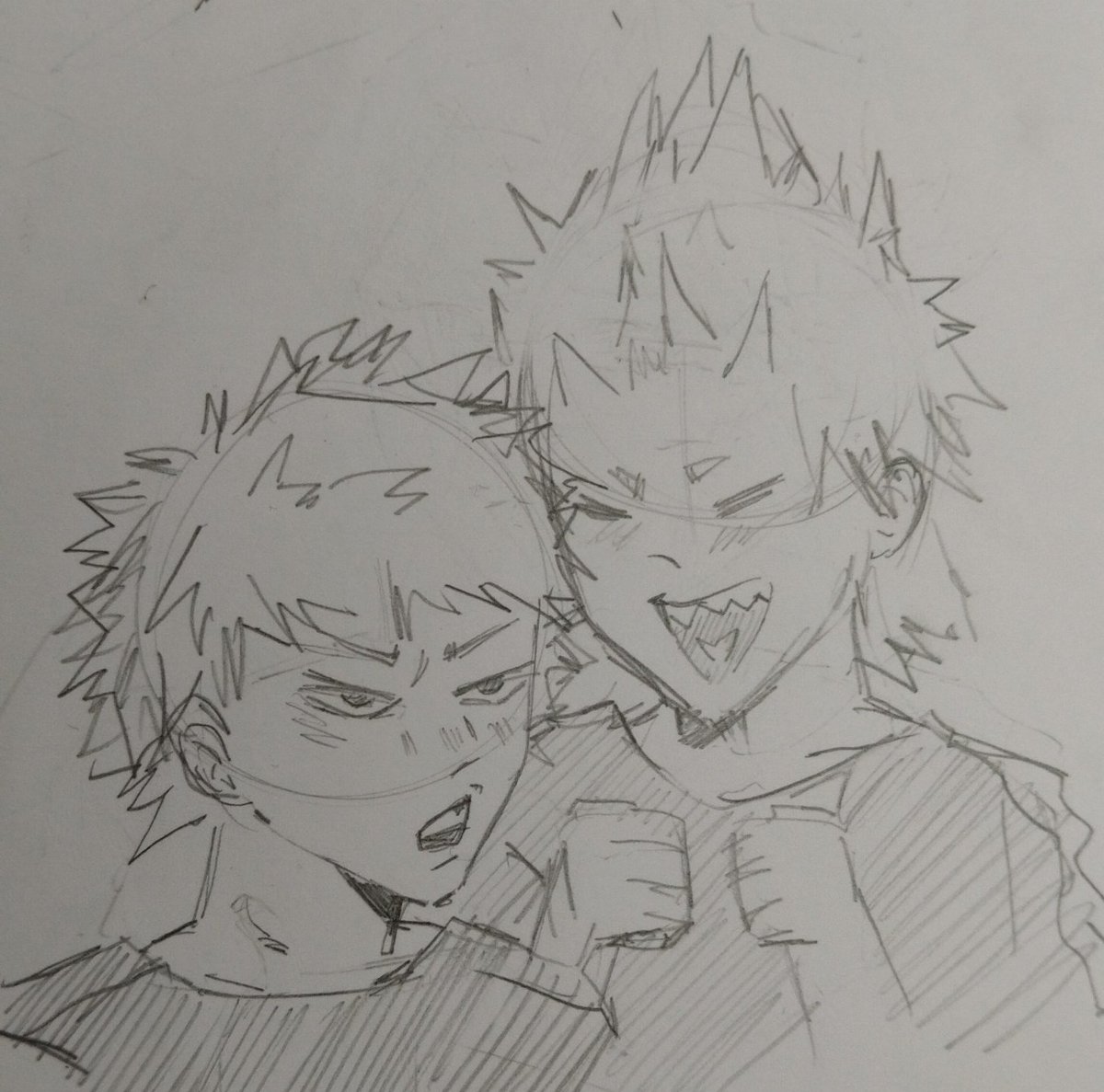 they're so cute omg I'm crying #kiribaku #bakugoukatsuki #kirishima #BNHA #BNHAfanart #MHA #mhafanart