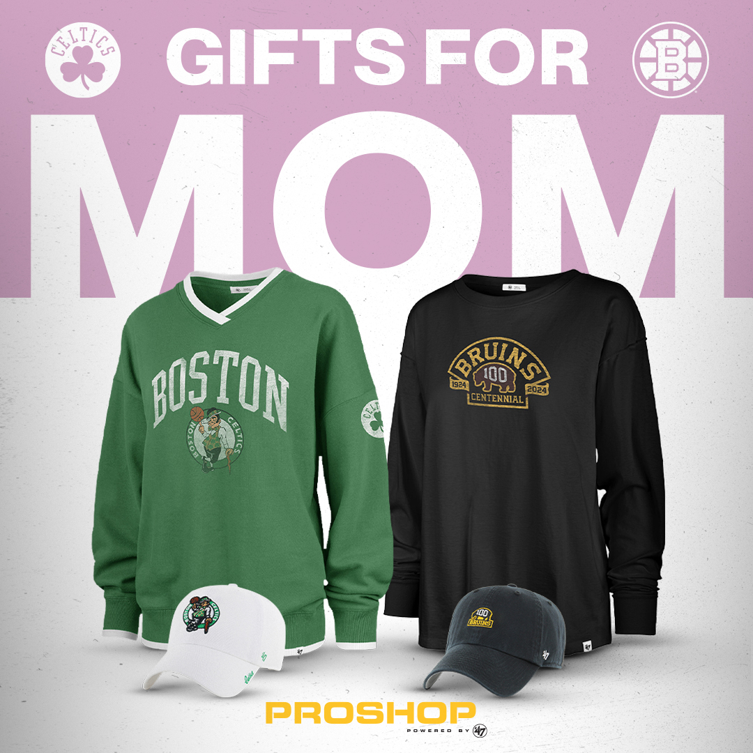 Ma! The meatloaf! Don't forget gifts for Ma this Sunday. Shop Celtics ☘️: bit.ly/4a1lVOp Shop Bruins 🐻: bit.ly/3WiiiAr
