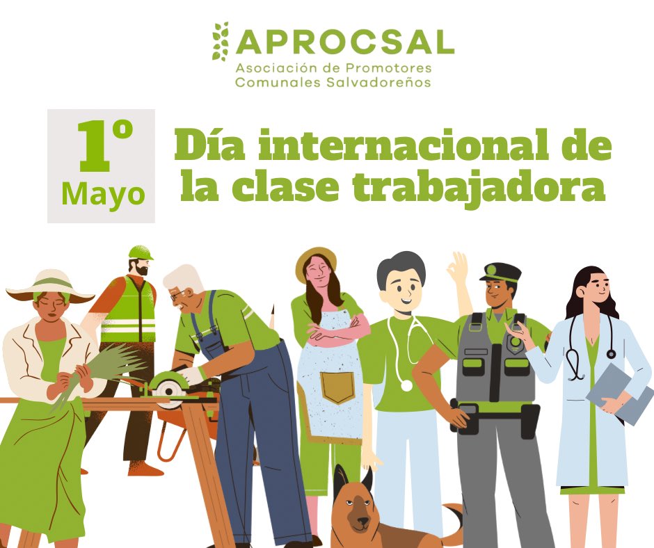 #1M | 👩🏻‍🌾👨🏻‍⚕️En este día de clase trabajadora, reconocemos el aporte de todas y todos por el desarrollo de la sociedad, las comunidades y los territorios. 

✊🏼 Seguiremos reivindicando los derechos laborales para que hayan condiciones justas y equitativas para todas y todos.