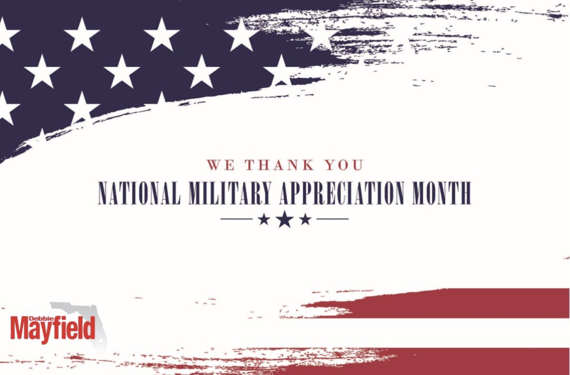 May marks the beginning of Military Appreciation Month, a time to honor the valor and sacrifice of our armed forces. Thank you for your service! 🇺🇸 #MilitaryAppreciationMonth #ThankYouForYourService