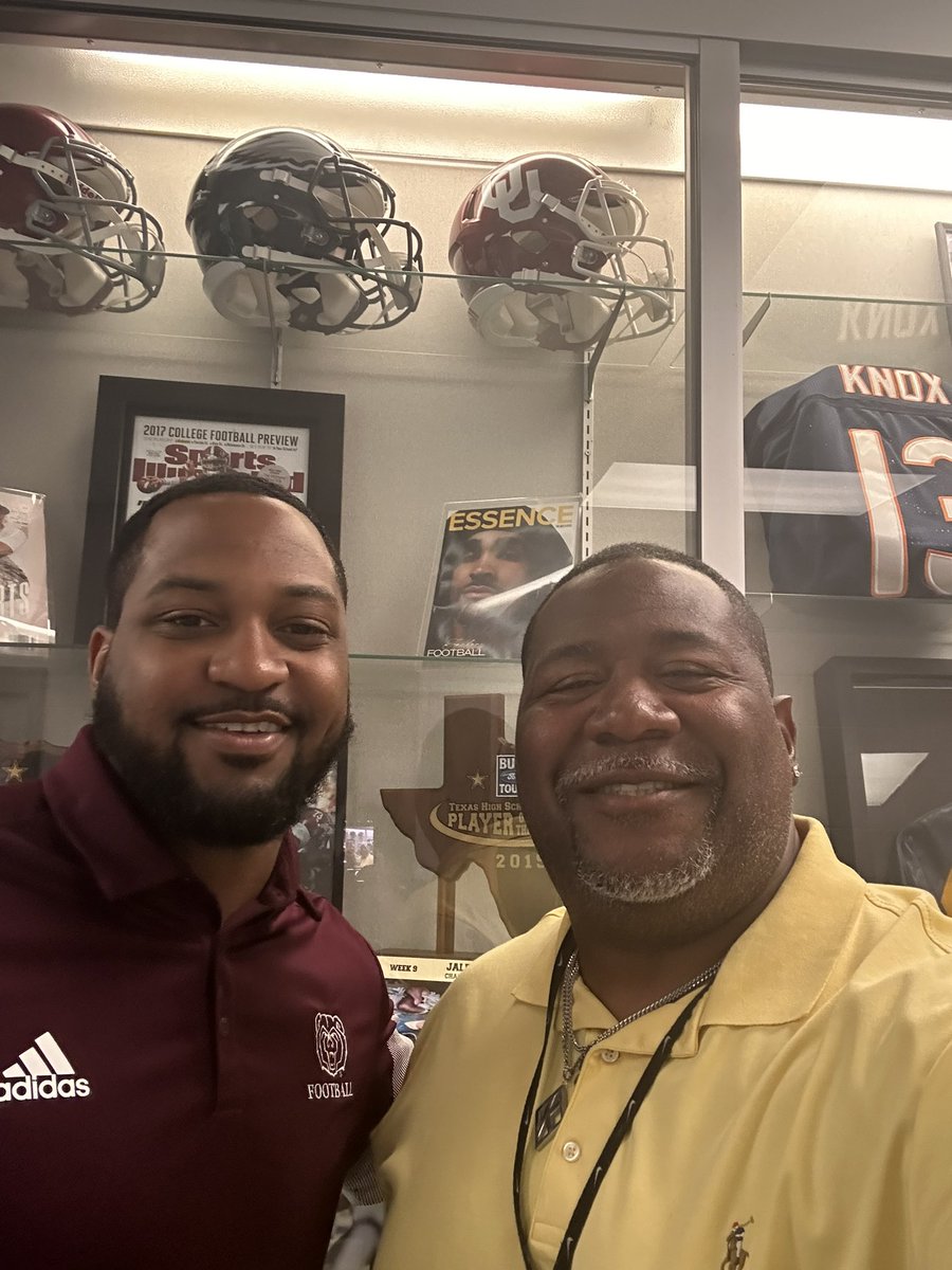 I want to thank @CoachThomas_MSU and @MOStateFootball for stopping by and visiting @CHSFalcons_FB