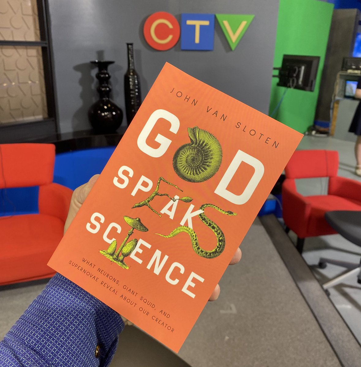 Fun morning… a @ctvmorningliveyyc interview with my friend @iamjodihughes, a handshake with @cjay92rocks ‘s JD Lewis (to thank him for his part in Metallica coming to church), and then an offer to come on CJAY when Metallica comes to Alberta this summer. @MoodyPublishers