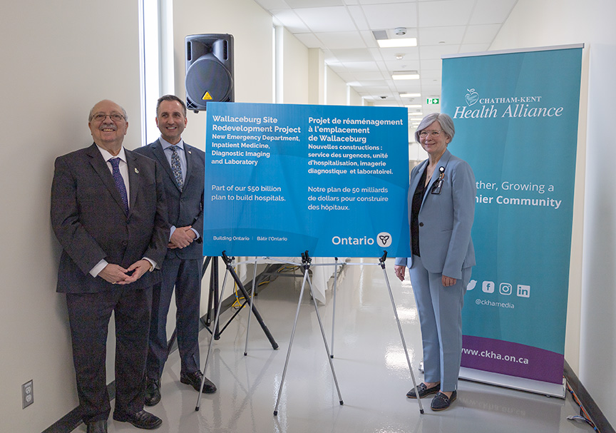 Chatham-Kent Health Alliance (@ckhamedia) on Twitter photo Redevelopment of Chatham-Kent Health Alliance’s Wallaceburg Site Receives Approval to Proceed to Next Phase of Capital Planning
Read the news release: ckha.on.ca/redevelopment-…
<a href="/fordnation/">Doug Ford</a> <a href="/TrevorJonesCKL/">Trevor Jones</a> <a href="/OntarioPCParty/">Ontario PC Party</a> <a href="/ONThealth/">Ontario Ministry of Health</a> <a href="/ONTSante/">Ministère de la Santé de l'Ontario</a>
#CKHA #CKont #Wallaceburg Redevelopment of Chatham-Kent Health Alliance’s Wallaceburg Site Receives Approval to Proceed to Next Phase of Capital Planning
Read the news release: ckha.on.ca/redevelopment-…
<a href="/fordnation/">Doug Ford</a> <a href="/TrevorJonesCKL/">Trevor Jones</a> <a href="/OntarioPCParty/">Ontario PC Party</a> <a href="/ONThealth/">Ontario Ministry of Health</a> <a href="/ONTSante/">Ministère de la Santé de l'Ontario</a>
#CKHA #CKont #Wallaceburg