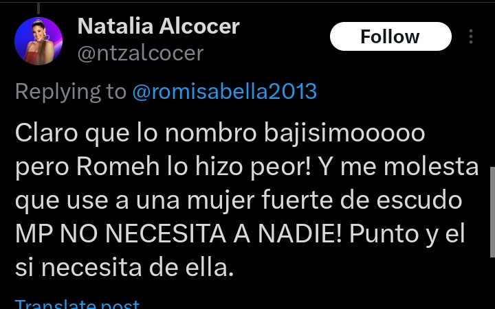 'Romeh lo hizo peor' 
No sabía que Romeh vio la ropa interior de sus compañeras, les robó besos, hablaba de sus cuerpos y las sexualizaba. También amenazó, alegaba el precio de un regalo, hizo gaslighting con un aceite y condicionará a quien no este de acuerdo con él 

#LCDLF4