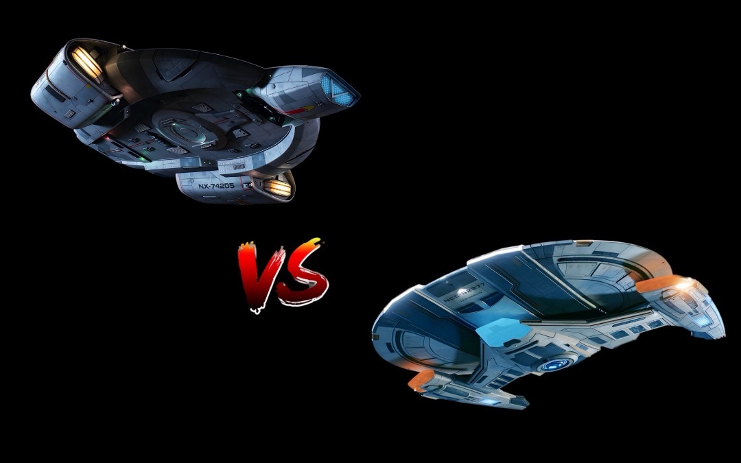 startrek_ships's tweet image. #DefiantClass vs #EdisonClass Warship. dlvr.it/T6Gtrk