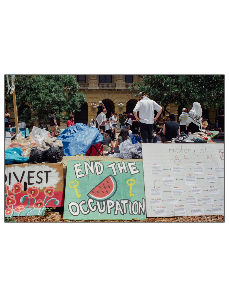 Aggies Against Apartheid: Palestinian Solidarity Sit in Protest - April 28th, 2024